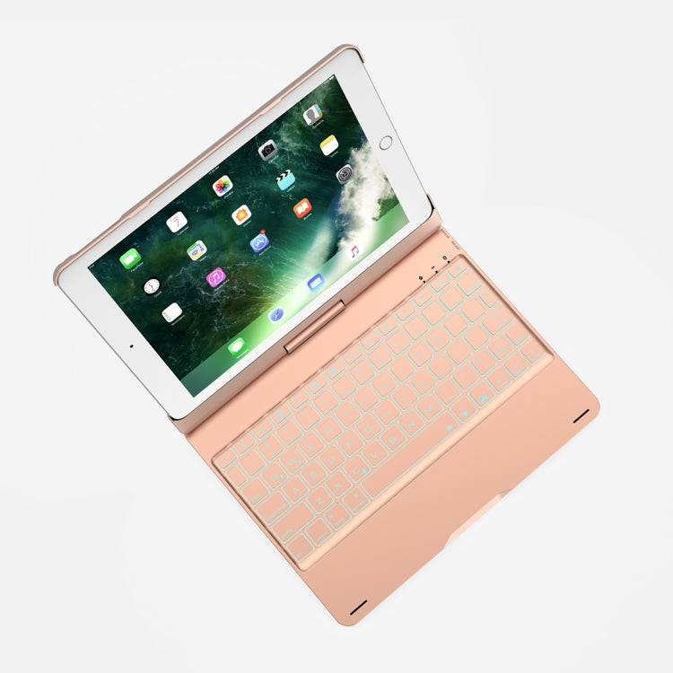 BlueFinger F180 360-Degrees Rotating Bluetooth Keyboard with Colorful Backlight, for iPad 9.7 inch (2017) / iPad Pro 9.7 inch / iPad Air 2 / iPad Air