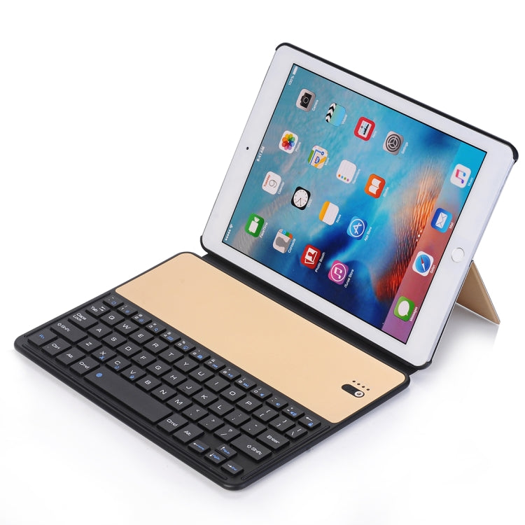 2028 for iPad 9.7 (2018) & iPad Air & Air 2 & iPad Pro 9.7 & New iPad 9.7 inch (2017) Universal Ultra-thin PC + PU Horizontal Flip Tablet Case + Bluetooth Keyboard