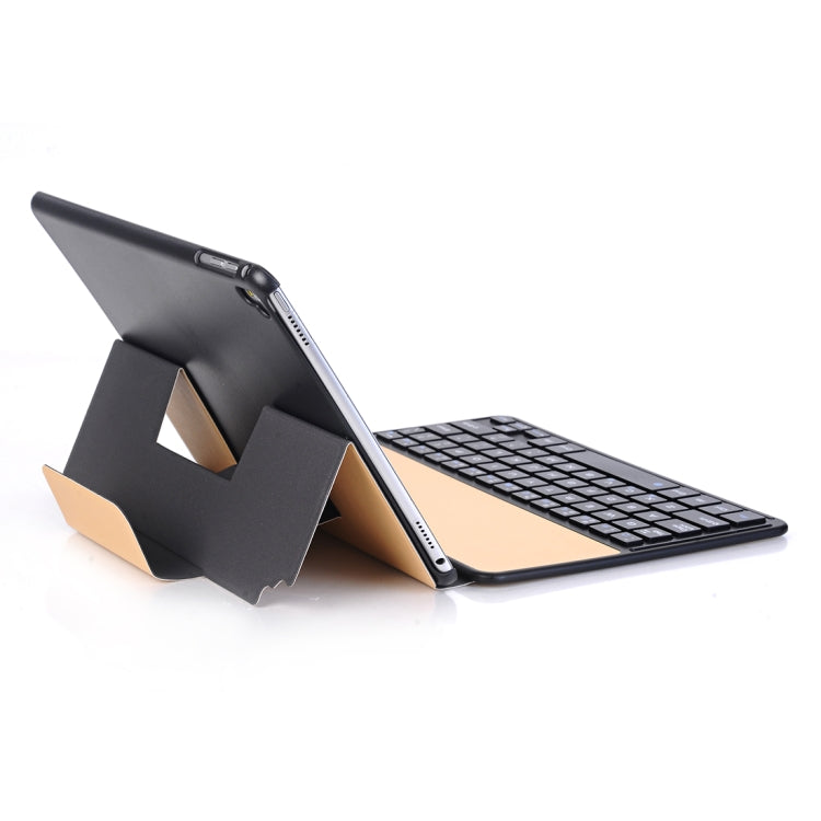 2028 for iPad 9.7 (2018) & iPad Air & Air 2 & iPad Pro 9.7 & New iPad 9.7 inch (2017) Universal Ultra-thin PC + PU Horizontal Flip Tablet Case + Bluetooth Keyboard