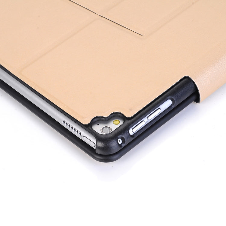 2028 for iPad 9.7 (2018) & iPad Air & Air 2 & iPad Pro 9.7 & New iPad 9.7 inch (2017) Universal Ultra-thin PC + PU Horizontal Flip Tablet Case + Bluetooth Keyboard