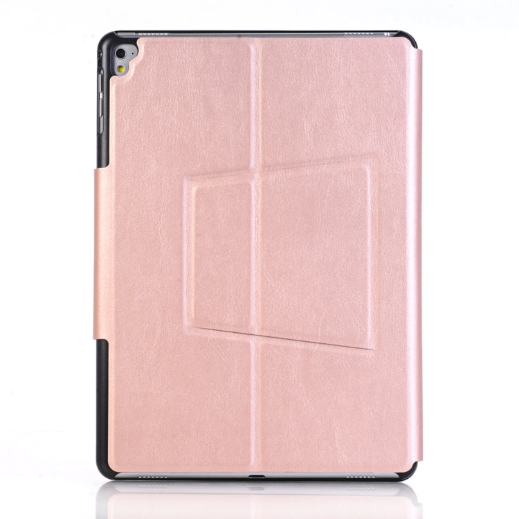 2028 for iPad 9.7 (2018) & iPad Air & Air 2 & iPad Pro 9.7 & New iPad 9.7 inch (2017) Universal Ultra-thin PC + PU Horizontal Flip Tablet Case + Bluetooth Keyboard