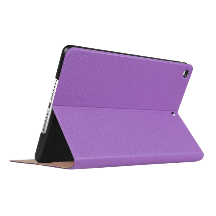 For iPad Pro 9.7inch (2017) Golden Stone Series PU Leather Stand Case Cover Shield