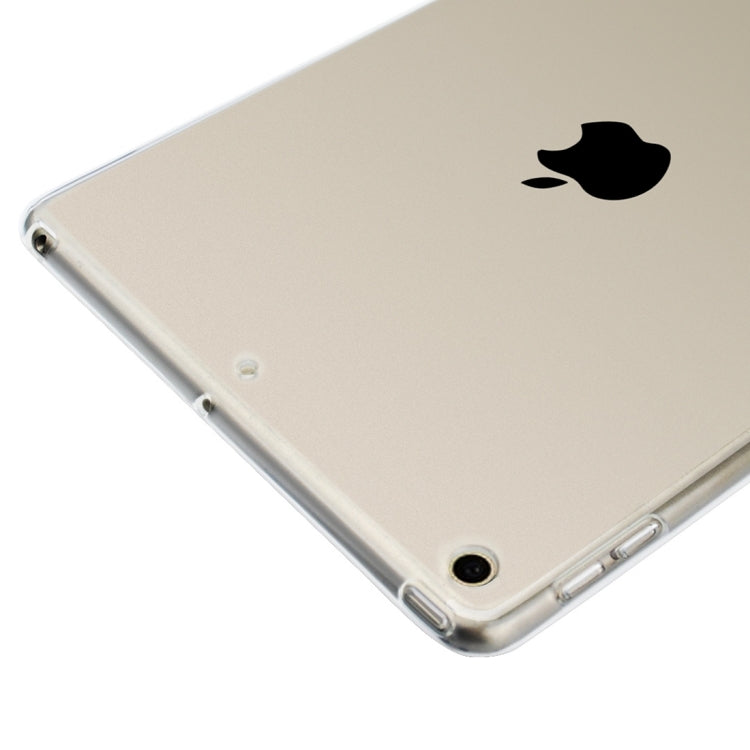 For iPad 9.7 (2018) & iPad 9.7 inch (2017) Ultra-thin Transparent TPU Protective Case(Transparent)