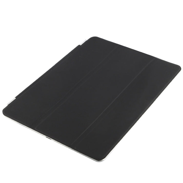 For iPad Pro 9.7 inch Single Side Polyurethane Smart Cover with 3-Folding Holder