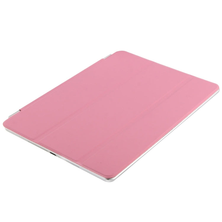 For iPad Pro 9.7 inch Single Side Polyurethane Smart Cover with 3-Folding Holder