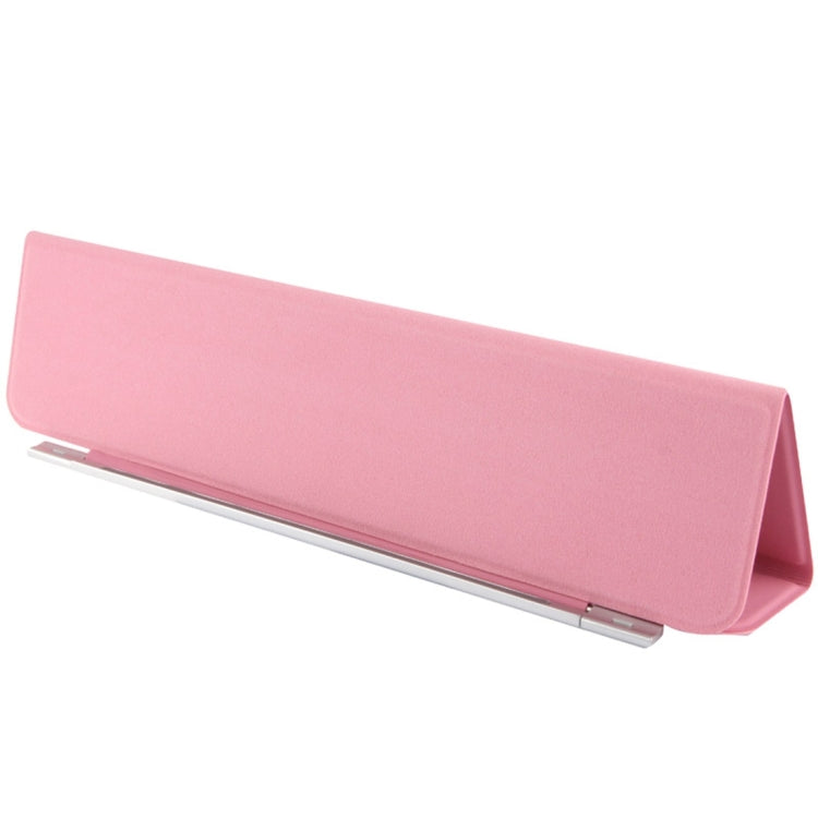 For iPad Pro 9.7 inch Single Side Polyurethane Smart Cover with 3-Folding Holder