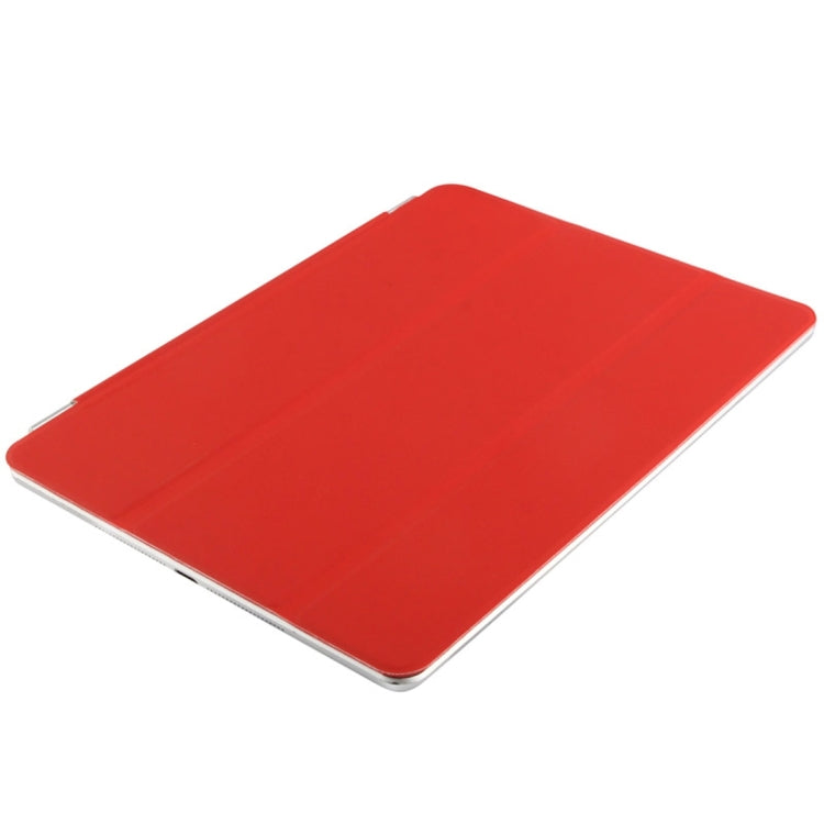 For iPad Pro 9.7 inch Single Side Polyurethane Smart Cover with 3-Folding Holder