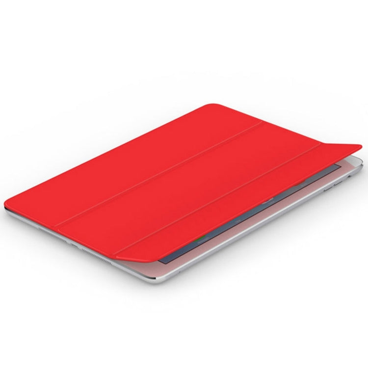 For iPad Pro 9.7 inch Single Side Polyurethane Smart Cover with 3-Folding Holder