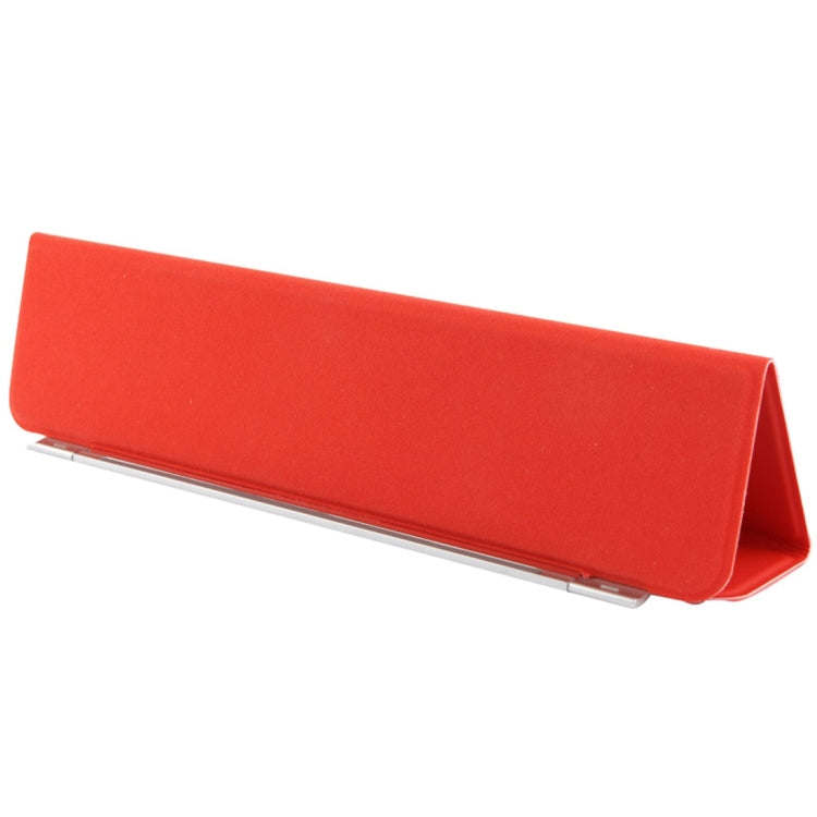 For iPad Pro 9.7 inch Single Side Polyurethane Smart Cover with 3-Folding Holder