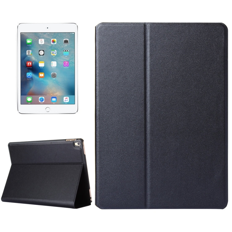 For iPad Pro 9.7 inch Frosted Texture Horizontal Flip Solid Color Leather Case with Holder