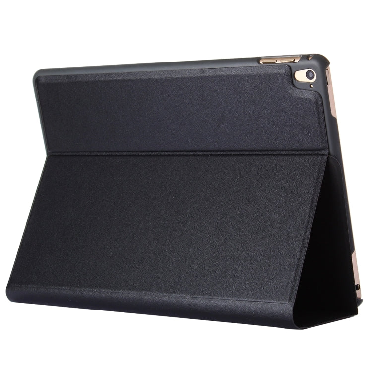 For iPad Pro 9.7 inch Frosted Texture Horizontal Flip Solid Color Leather Case with Holder