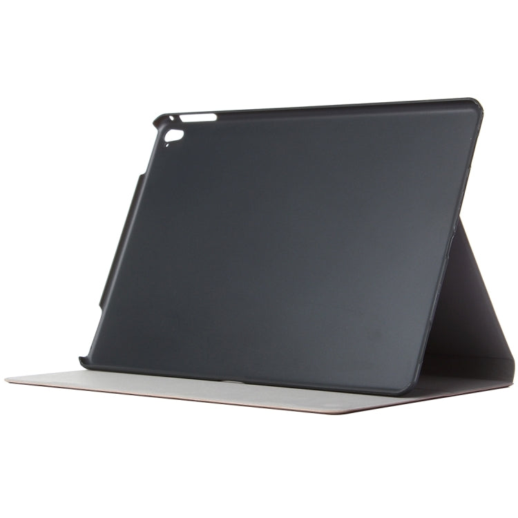 For iPad Pro 9.7 inch Frosted Texture Horizontal Flip Solid Color Leather Case with Holder