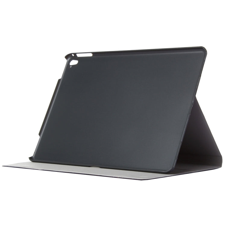 For iPad Pro 9.7 inch Frosted Texture Horizontal Flip Solid Color Leather Case with Holder