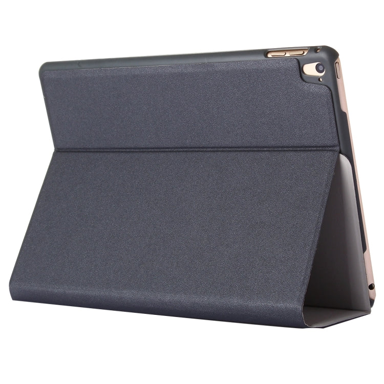 For iPad Pro 9.7 inch Frosted Texture Horizontal Flip Solid Color Leather Case with Holder