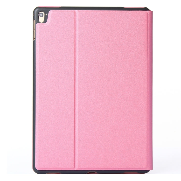 For iPad Pro 9.7 inch Frosted Texture Horizontal Flip Solid Color Leather Case with Holder