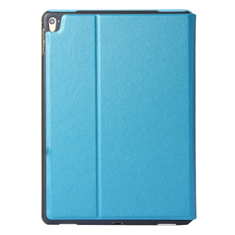 For iPad Pro 9.7 inch Frosted Texture Horizontal Flip Solid Color Leather Case with Holder