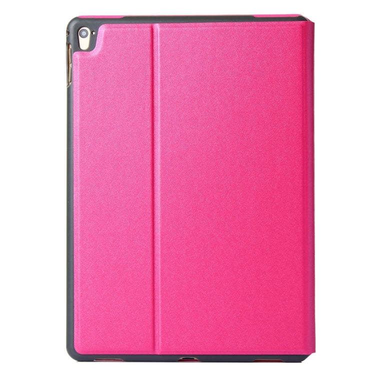 For iPad Pro 9.7 inch Frosted Texture Horizontal Flip Solid Color Leather Case with Holder