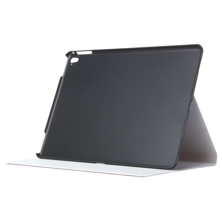 For iPad Pro 9.7 inch Frosted Texture Horizontal Flip Solid Color Leather Case with Holder