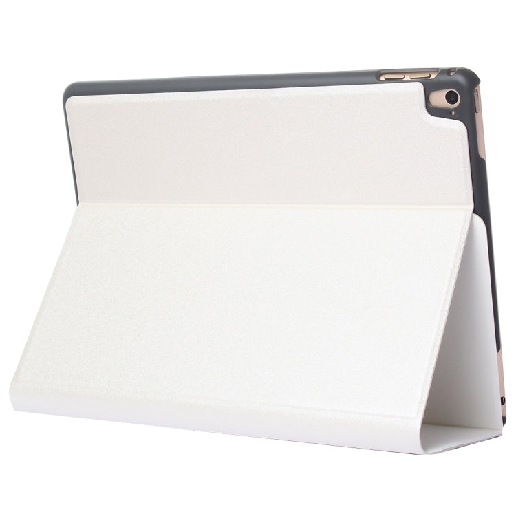 For iPad Pro 9.7 inch Frosted Texture Horizontal Flip Solid Color Leather Case with Holder