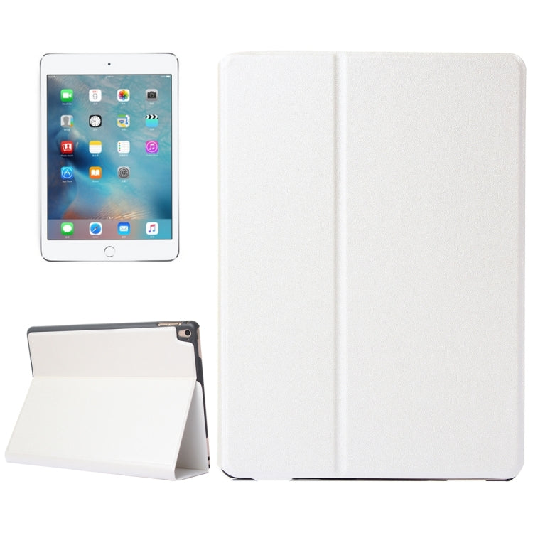 For iPad Pro 9.7 inch Frosted Texture Horizontal Flip Solid Color Leather Case with Holder