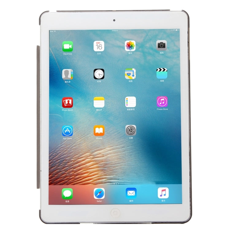 For iPad 9.7 (2018) & iPad 9.7 inch (2017) & iPad Air Frosted Transparent PC Protective Case