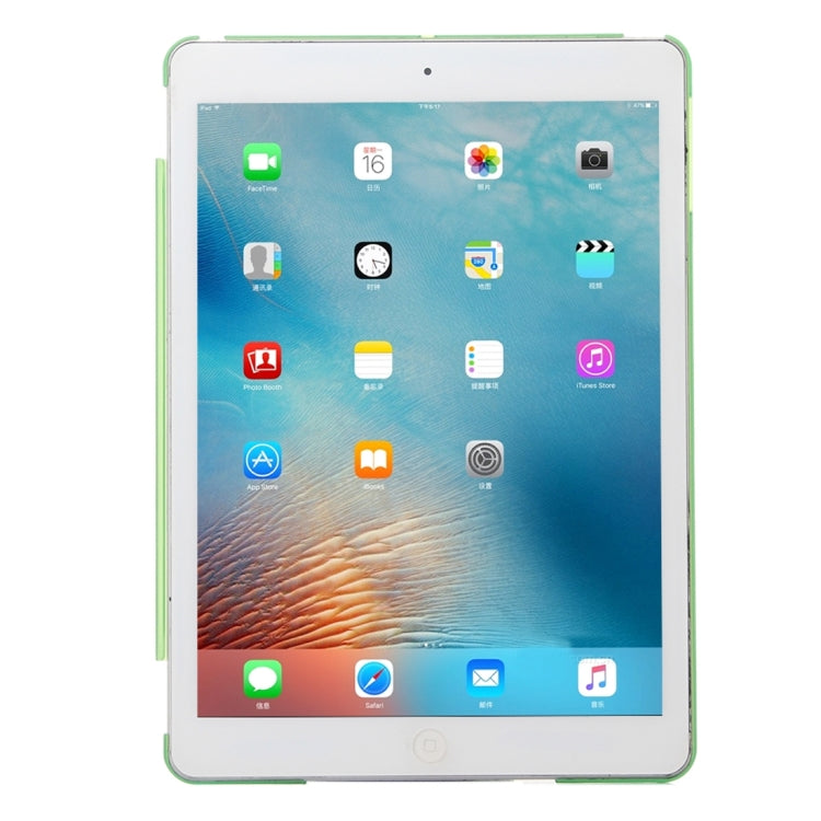 For iPad 9.7 (2018) & iPad 9.7 inch (2017) & iPad Air Frosted Transparent PC Protective Case