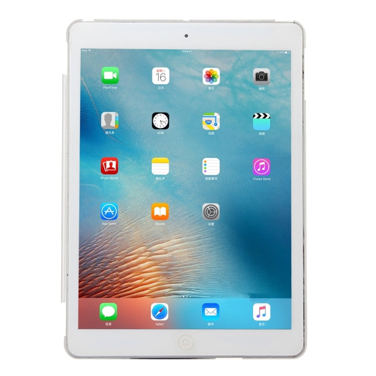 For iPad 9.7 (2018) & iPad 9.7 inch (2017) & iPad Air Frosted Transparent PC Protective Case