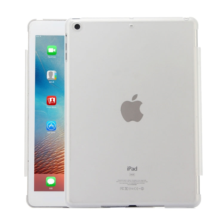 For iPad 9.7 (2018) & iPad 9.7 inch (2017) & iPad Air Frosted Transparent PC Protective Case