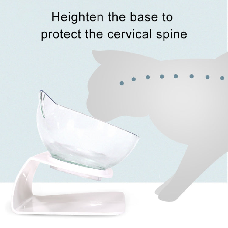 Pet Cat Dog Non-slip and Drop-proof Double Bowl Food Box