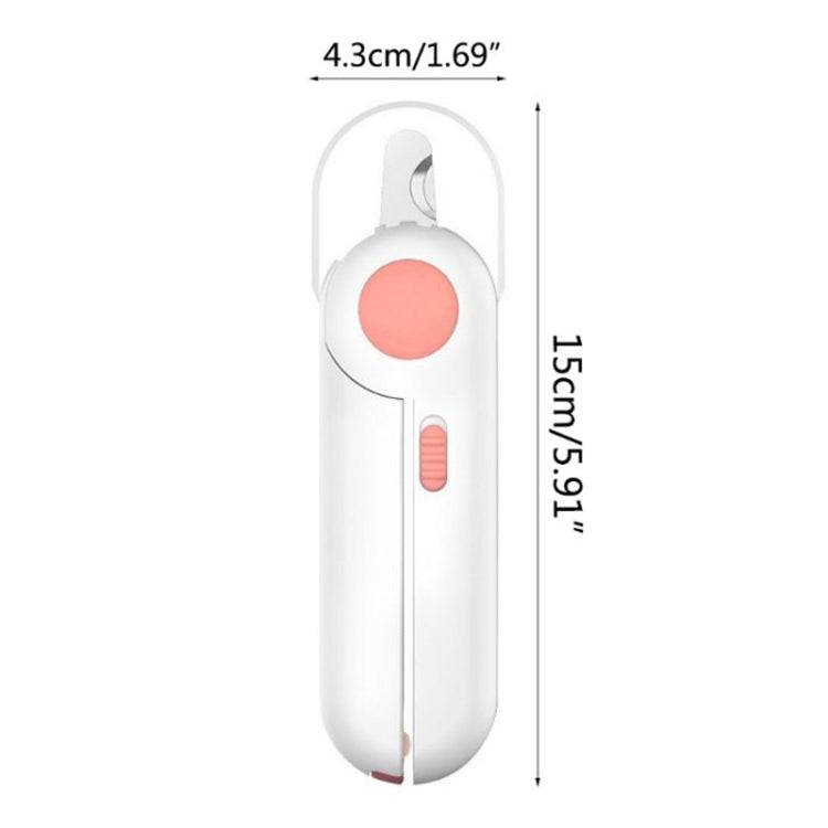 Pet Cat and Dog LED Light Nail Clippers