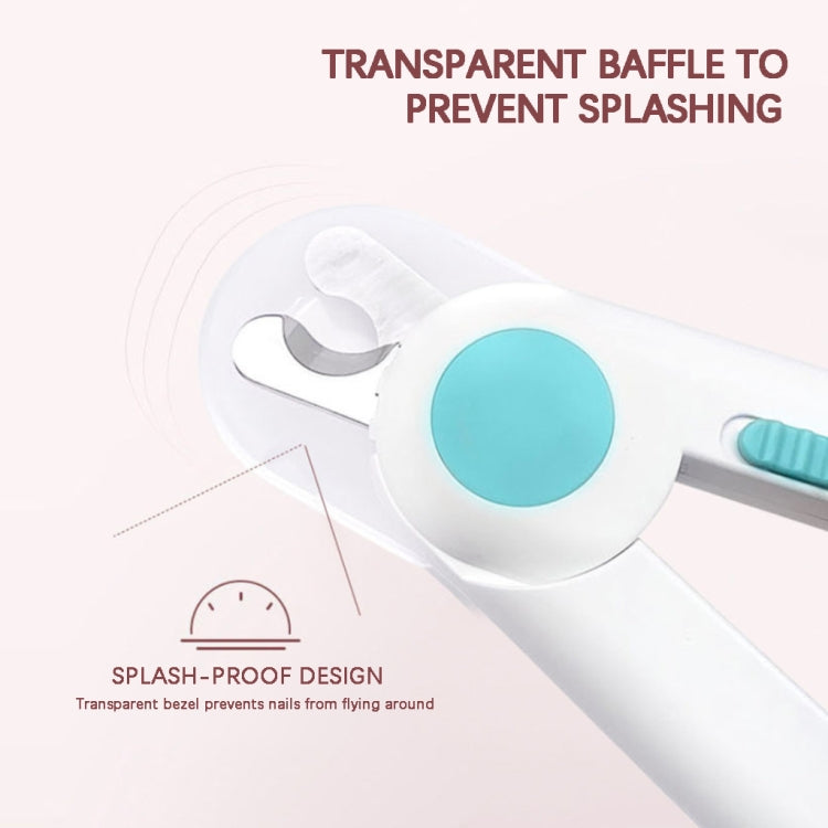 Pet Cat and Dog LED Light Nail Clippers