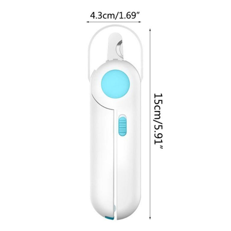 Pet Cat and Dog LED Light Nail Clippers