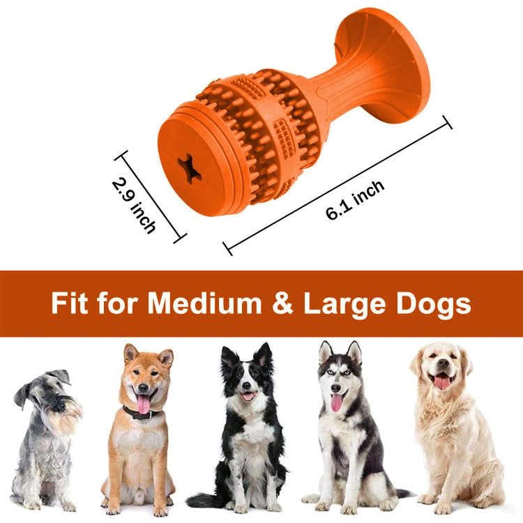 Goblet Shaped Dog Teeth Cleaning Rubber Feeding Toys Pet Supplies