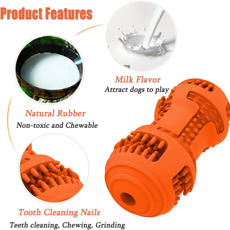 Rubber Hammer Shape Dog Cleansing Teeth Molar Leakage Toys Pet Supplies