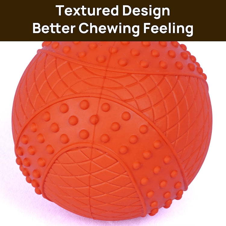 Rubber Dog Tie Sound Ball Toy Pet Products