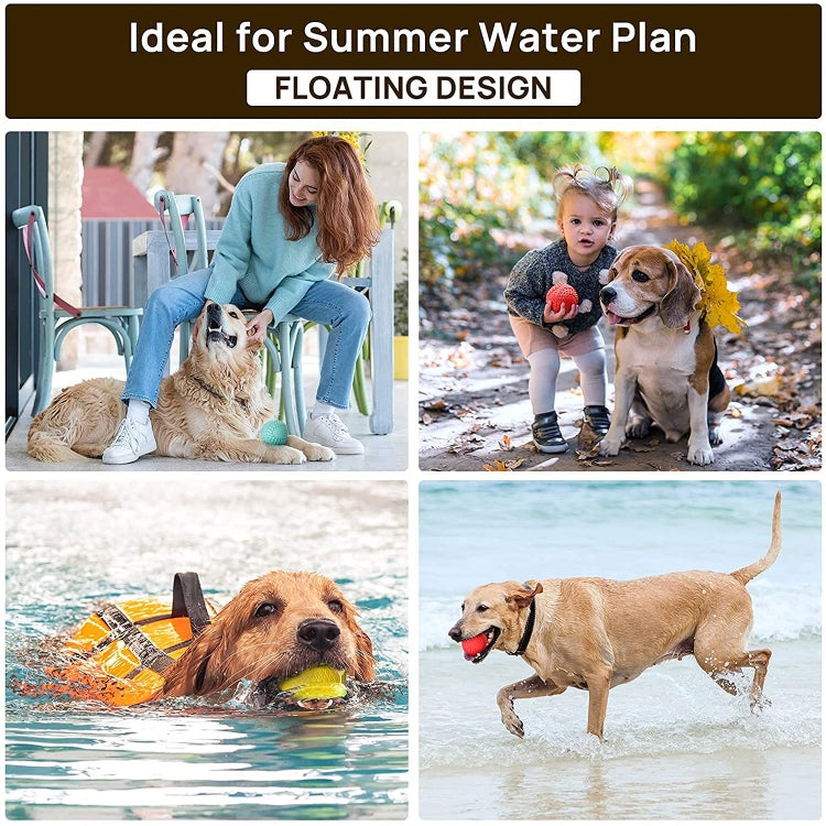 Rubber Dog Tie Sound Ball Toy Pet Products