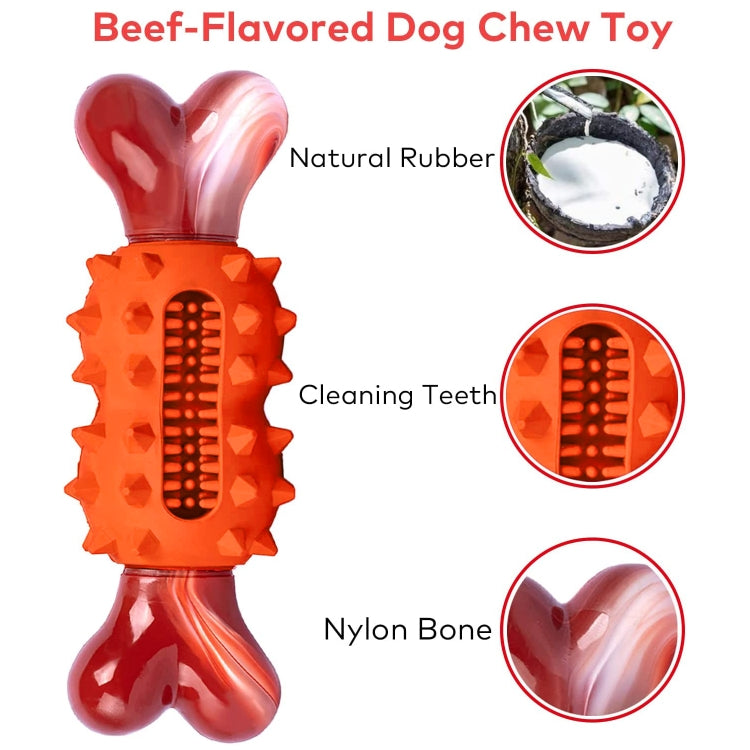 Natural Rubber + Nylon Material Rubberized Biting Shape Dog Biting Toys Pet Products