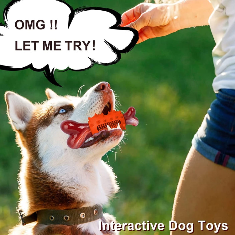 Natural Rubber + Nylon Material Rubberized Biting Shape Dog Biting Toys Pet Products