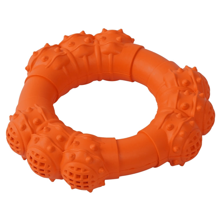 Rubber Solid Throwing Ring Dog Grinding Chew Toy Pet Products