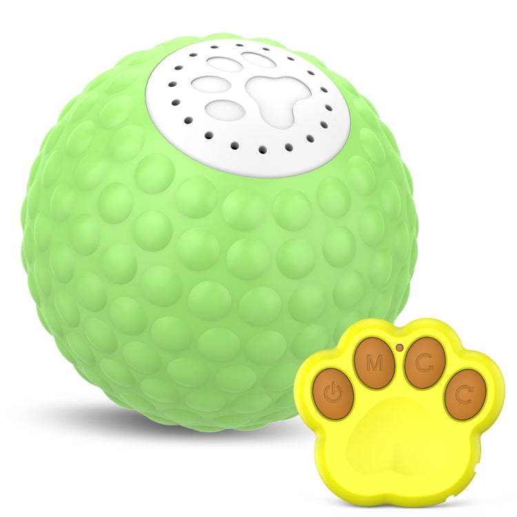 C1 5cm Intelligent Remote Control Pet Toy Cat Training Luminous Ball
