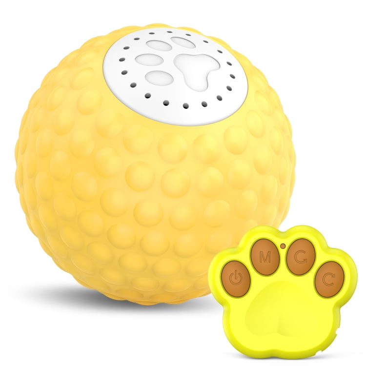 C1 5cm Intelligent Remote Control Pet Toy Cat Training Luminous Ball