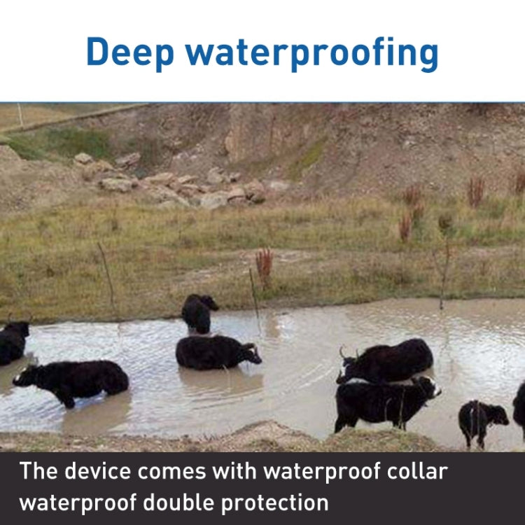 4G Asia Version Intelligent Waterproof GPS Pet Tracker Solar Energy Cattle Sheep Position Locator