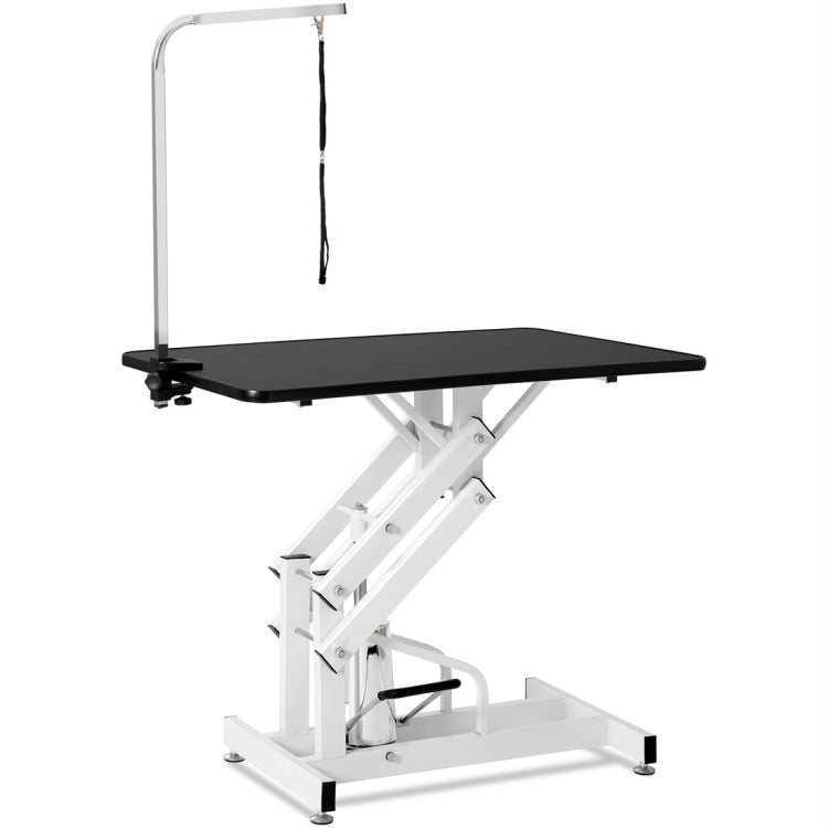 [US Warehouse] Hydraulic Dog Pet Grooming Table Heavy Duty Big Size Z-Lift Pet Grooming Table