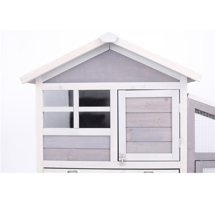 [UK Warehouse] Two Floors Wooden Pet House