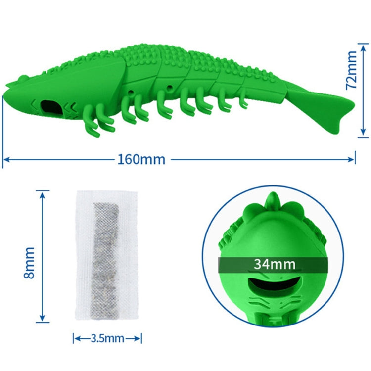 Catnip Fish Bite Teething Stick Funny Cat Toy Pet Toothbrush