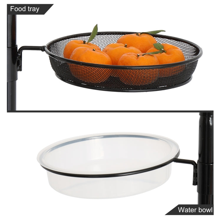 [US Warehouse] Bird Feeder  Courtyard Bird Feeder with Four Hooks,Size: 50x50x232cm