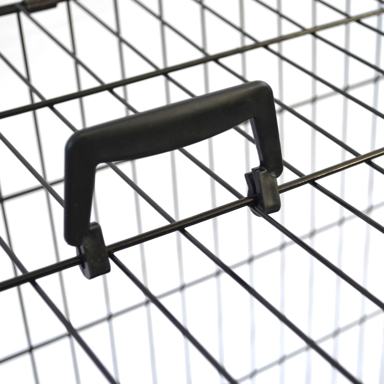 [US Warehouse] Large Indoor Metal Puppy Dog Run Fence Iron Playpen Pet Crate Cage, Size: 36 inch