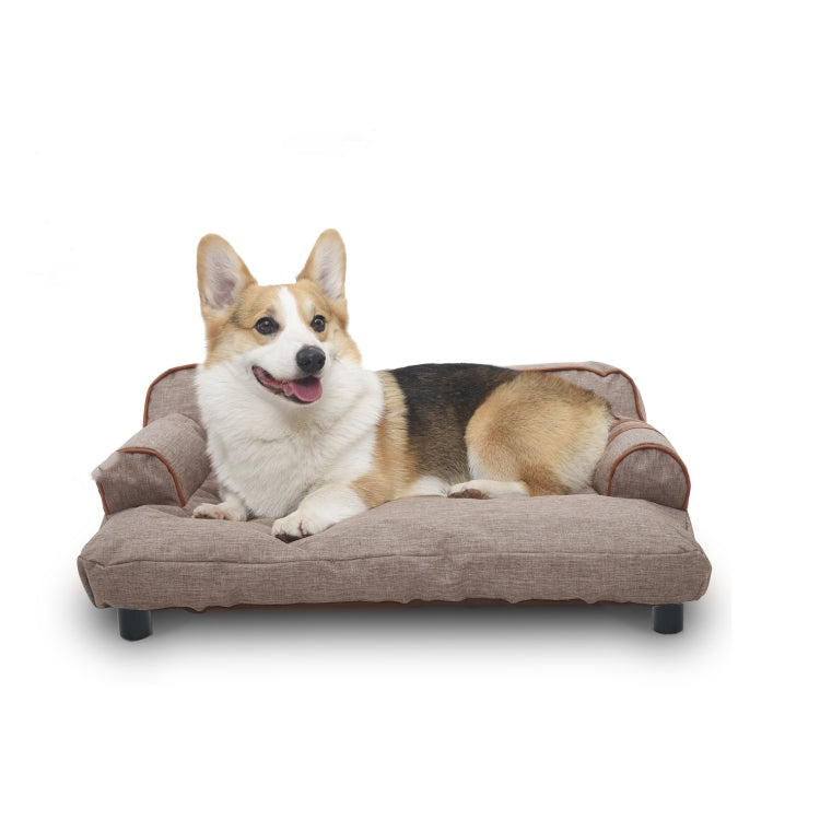 [US Warehouse] Oxford Cloth Dual-use Washable Pet Sofa Dog Bed, Size: 78x58x30cm