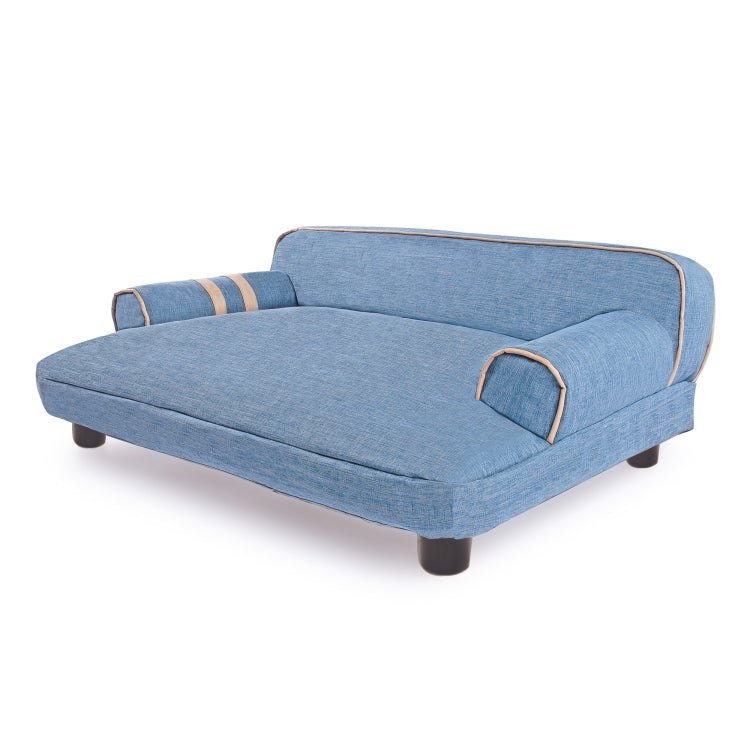 [US Warehouse] Oxford Cloth Dual-use Washable Pet Sofa Dog Bed, Size: 78x58x30cm