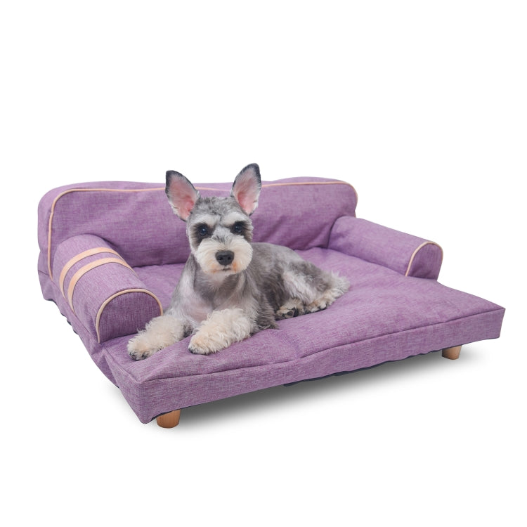 [US Warehouse] Oxford Cloth Dual-use Washable Pet Sofa Dog Bed, Size: 78x58x30cm